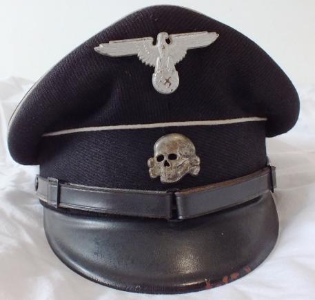 SS-ALLG, SS-VT, EM/NCO 1938 VISOR 