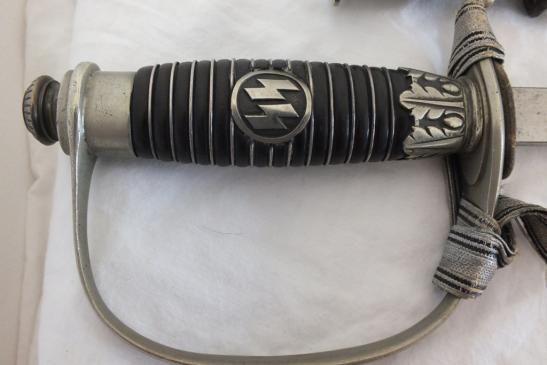 SS OFFICER EARLY KREBS DEGEN WITH ORIGINAL KNOT 
