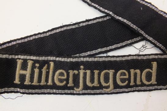 HITLERJUGEND RZM CUFF TITLE RARE!