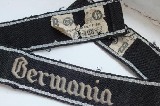 SS-RGT.GERMANIA RZM CUFF TITLE