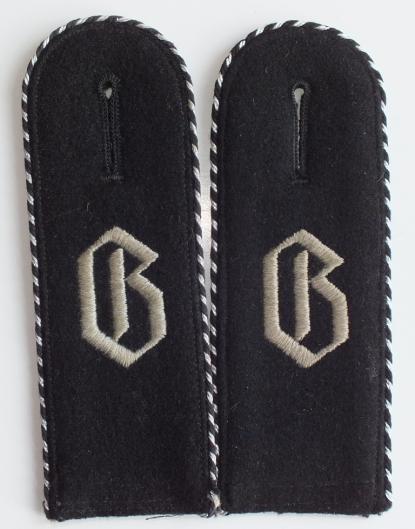 SS-VT REGIMENT GERMANIA EM/NCO SHOULDER BOARDS 1937