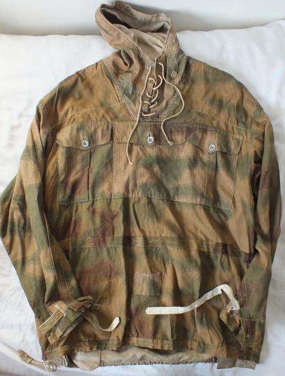 HEER GEBIRGSJAGER TAN & WATER/WHITE WIND BLOUSE