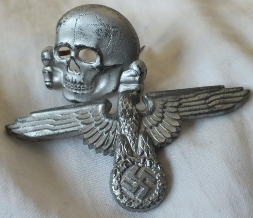 SS VISOR CAP INSIGNIA SET