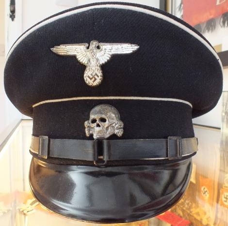 EM/NCO SS-VT, ALLGEMEINE-SS VISOR CAP, TOP CLASS