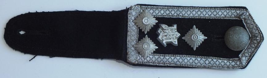 WSS LAH SS-STURMSCHARFUHRER POINTED END SHOULDER BOARD
