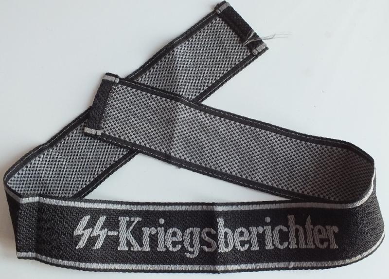 SS-KRIEGSBERICHTER BEVO CUFF TITLE