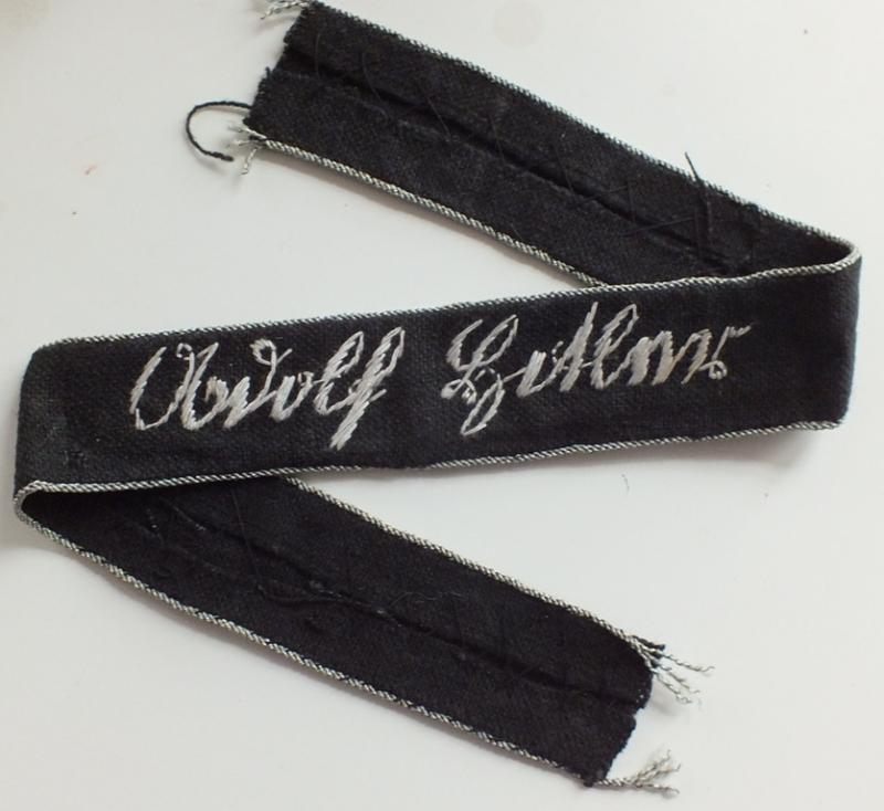 WSS LAH FLEMISH MADE CUFF TITLE