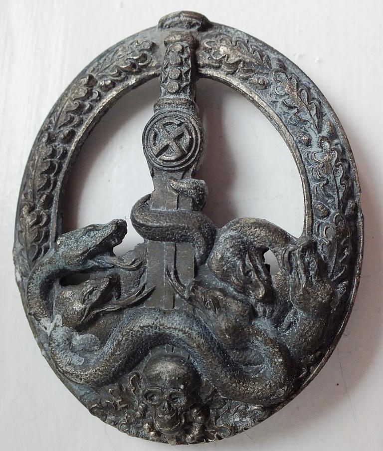 BANDENKAMPFABZEICHEN IN SILVER