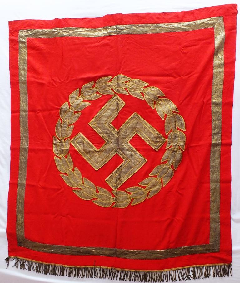 THIRD REICH PODIUM BANNER