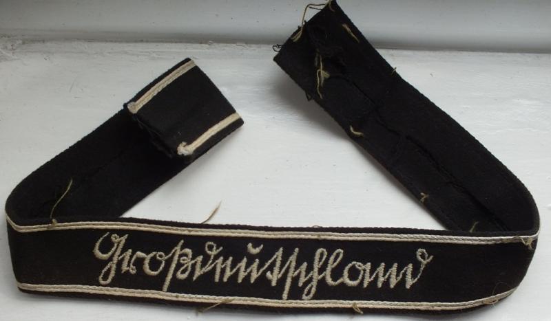 GROSSDEUTSCHLAND CUFF TITLE
