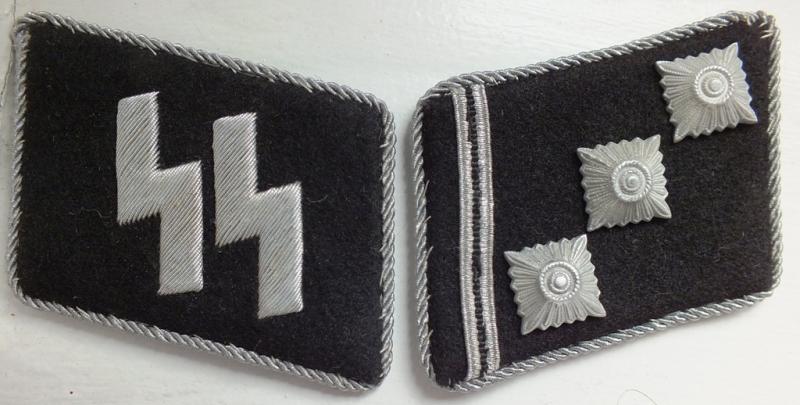 WSS-OBERSTURMFUHRER RANK TAB SET