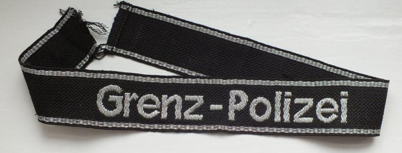 GRENZ-POLIZEI FLAT WIRE LIKE CUFF TITLE