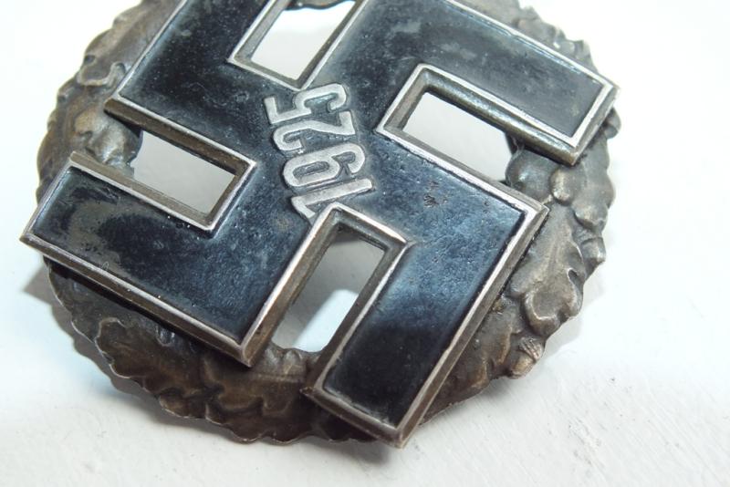1925 NSDAP GAU HONOUR BADGE ENAMEL  NEW PRICE