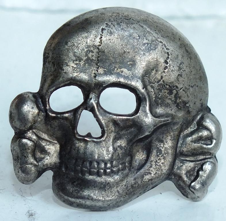 SS VISOR CAP SKULL