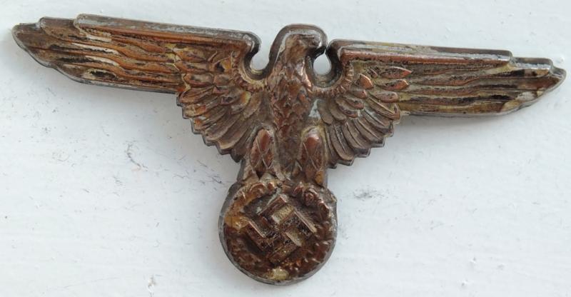 SS VISOR CAP EAGLE BY ASSMANN