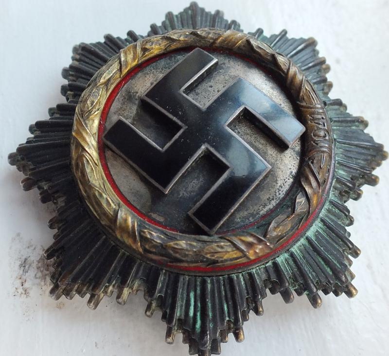 DEUTSCHES KREUZ IN GOLD EARLY DESCHLER 10 RIVETT CONSTRUCTION