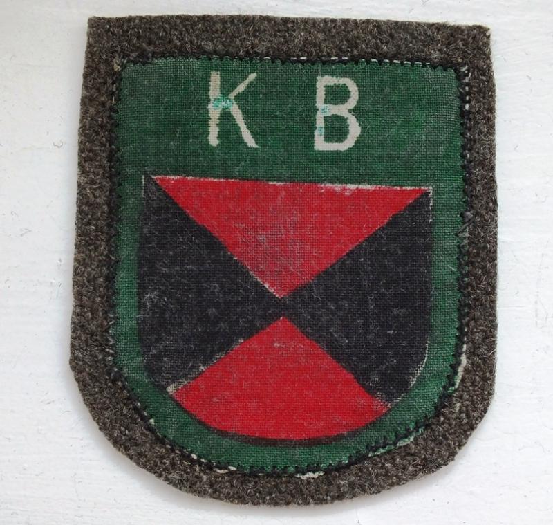 KUBAN COSSACK ARMSHIELD CUT FROM SLEEVE
