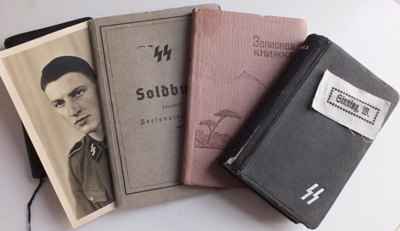 DAS REICH SS-OBERSTURMFUHRER GROUPING  SS-SOLDBUCH AND DIARIES GROUP