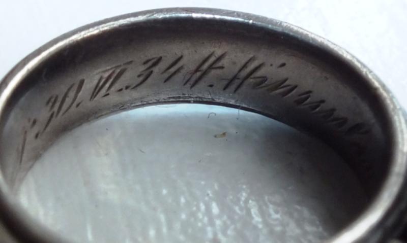 SS OFFICER HONOUR RING
