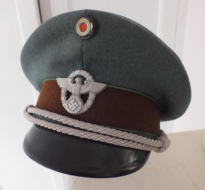 POLICE VISOR CAP