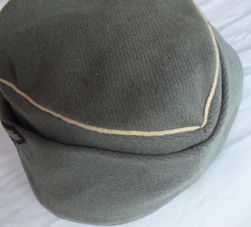 WSS OFFICERS WHITE PIPED M43