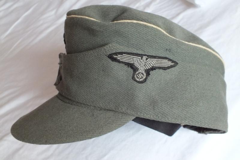 WSS OFFICERS WHITE PIPED M43