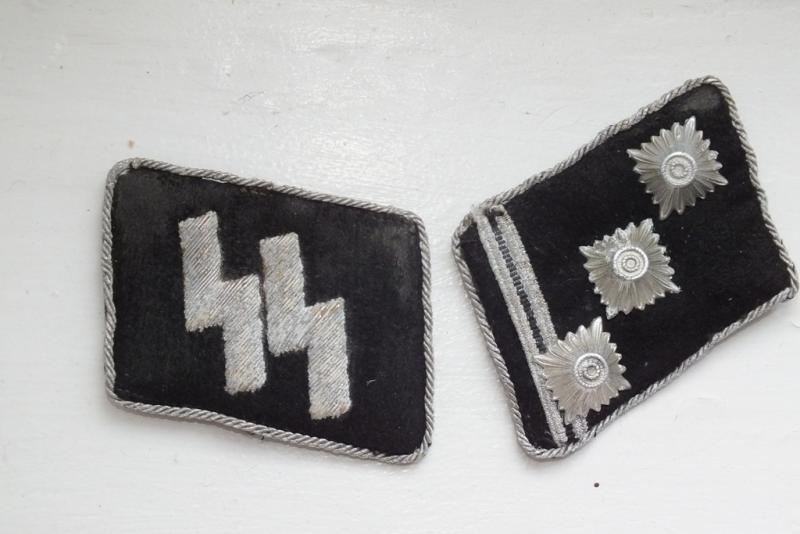 WSS OFFICER FIELD WORN COLLAR TAB SET