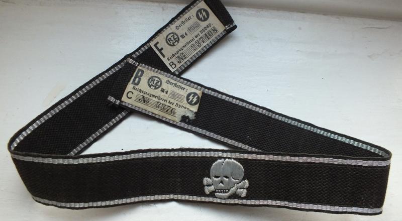 SS-TK OBERBAYERN CUFF TITLE