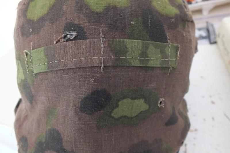 WAFFEN SS CAMOUFLAGE  HELMET COVER IN OAKLEAF