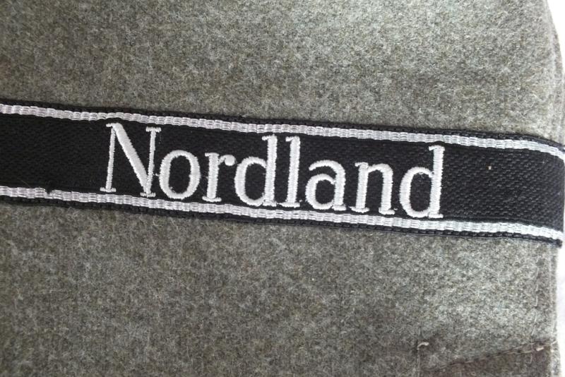 WSS -OBERSCHARFUHRER M40 SS CUT NORDLAND TUNIC