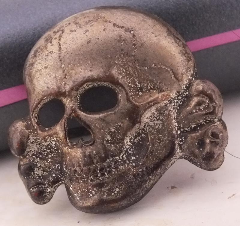 SS VISOR SKULL EARLY PRODUCTION
