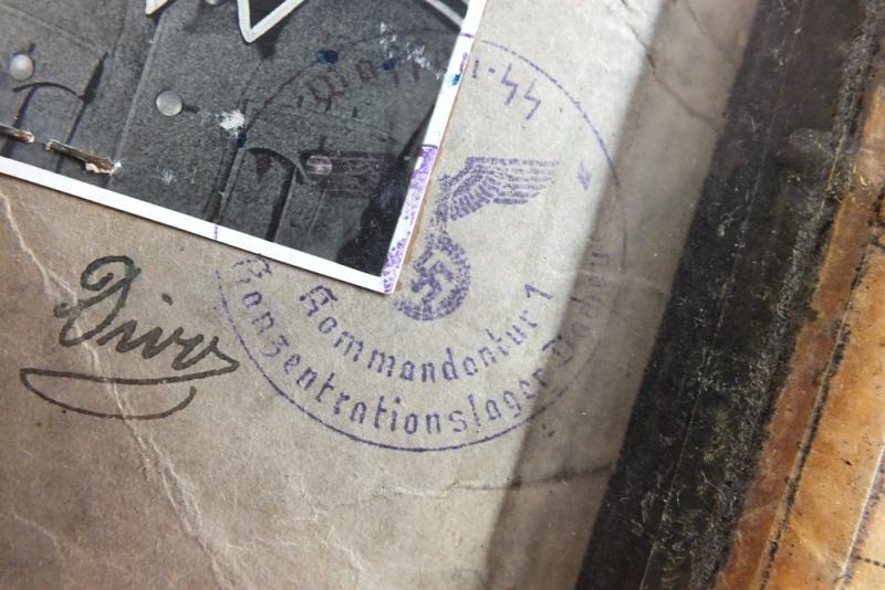 SS-KZ SOLDBUCH HISTORIC DOCUMENT